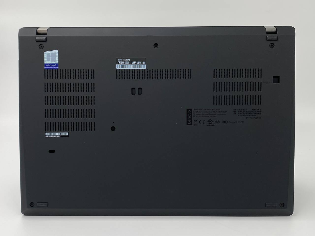 Lenovo ThinkPad T495 Laptop Ryzen 3 PRO 3300U 16GB RAM 512GB SSD