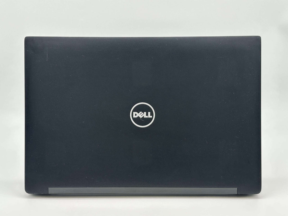 Dell Latitude 7480 sülearvuti eestvaade – äriklassi must disain