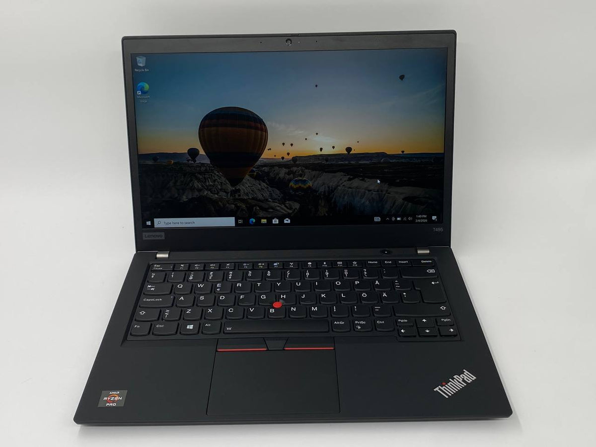 Lenovo ThinkPad T495 Laptop Ryzen 3 PRO 3300U 16GB RAM 512GB SSD