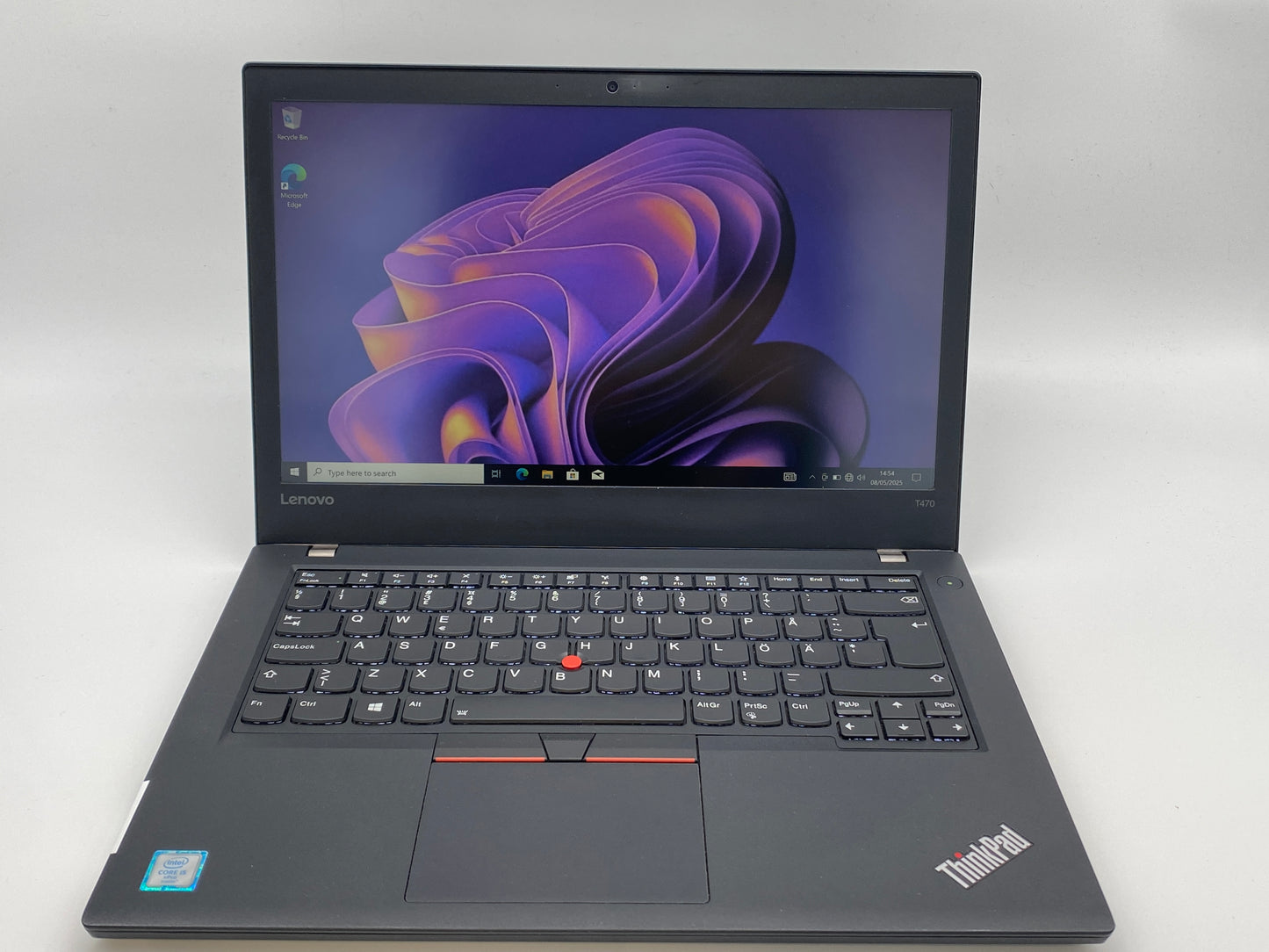 Lenovo ThinkPad T470 | i5-6300U | 8GB RAM | 256GB SSD | 14" FHD